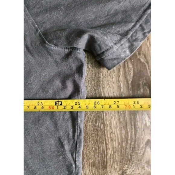 Sean John T-Shirt Men's XL Safety Pinned Rhino Gray Short Sleeve - Picture 8 of 9